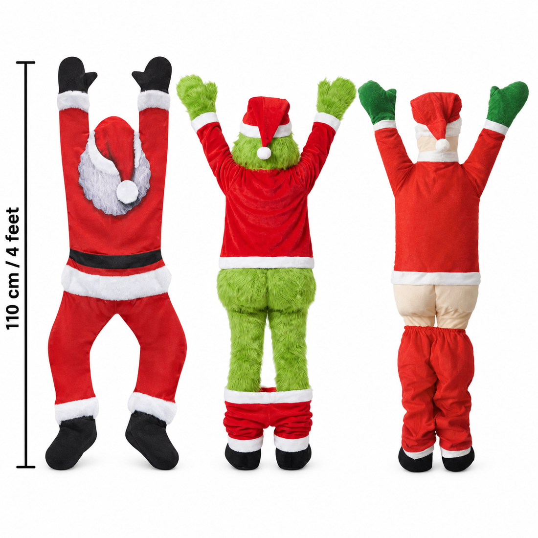 Hanging Santa decoration