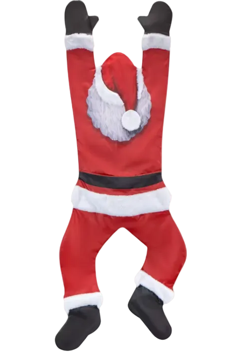 Hanging Santa decoration
