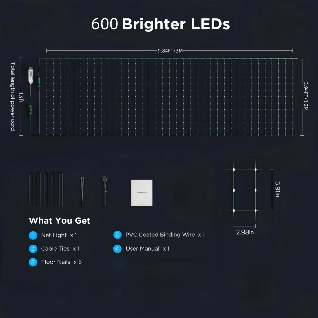 Smart LED curtain lights