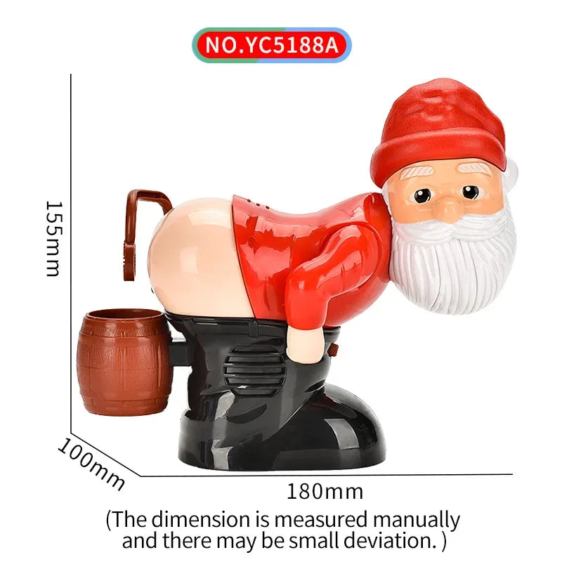 Bubble-Blowing Santa