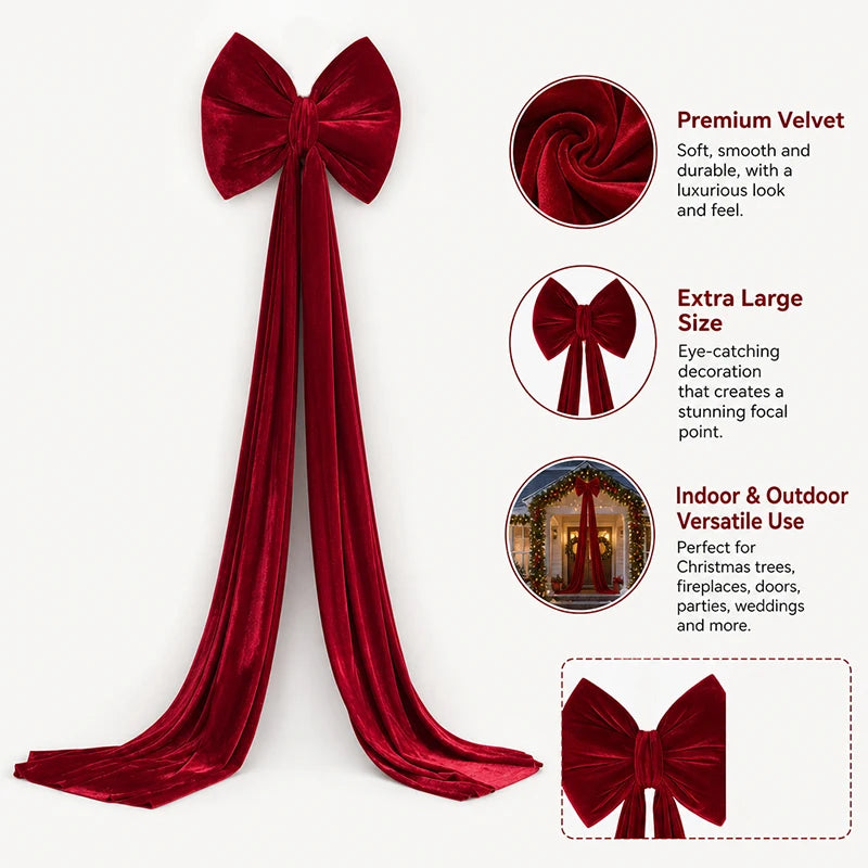 Giant Christmas Bow